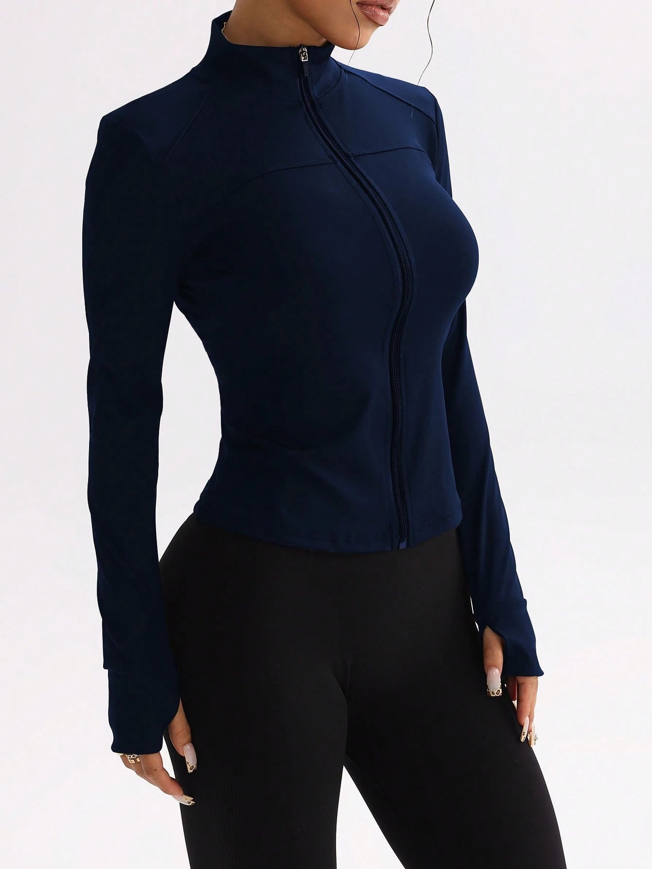 Atrex Slim Fit Elastic Zip Jacket