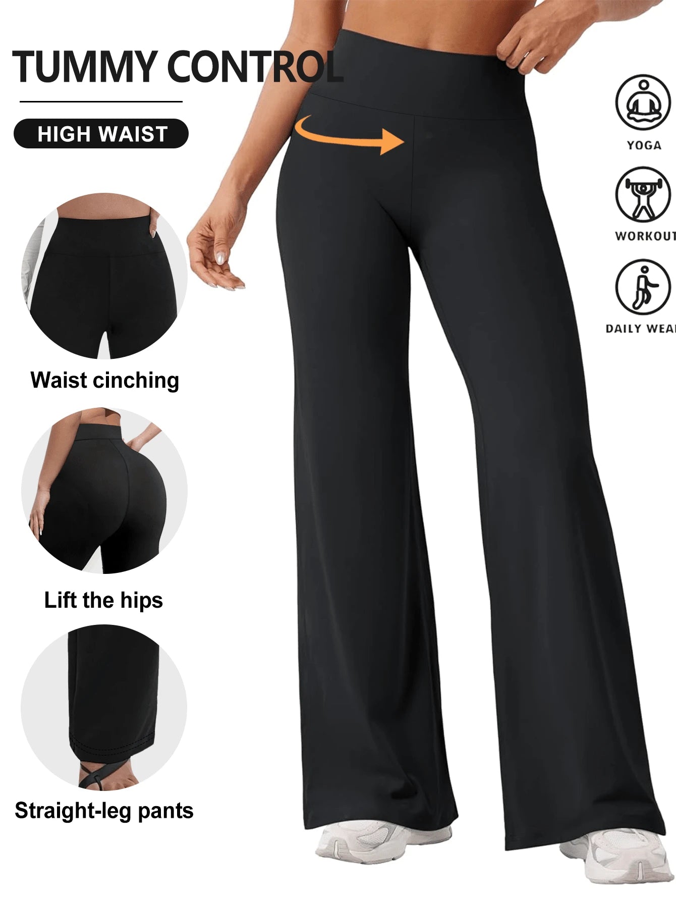 Atrex Women's Wide Leg Pants