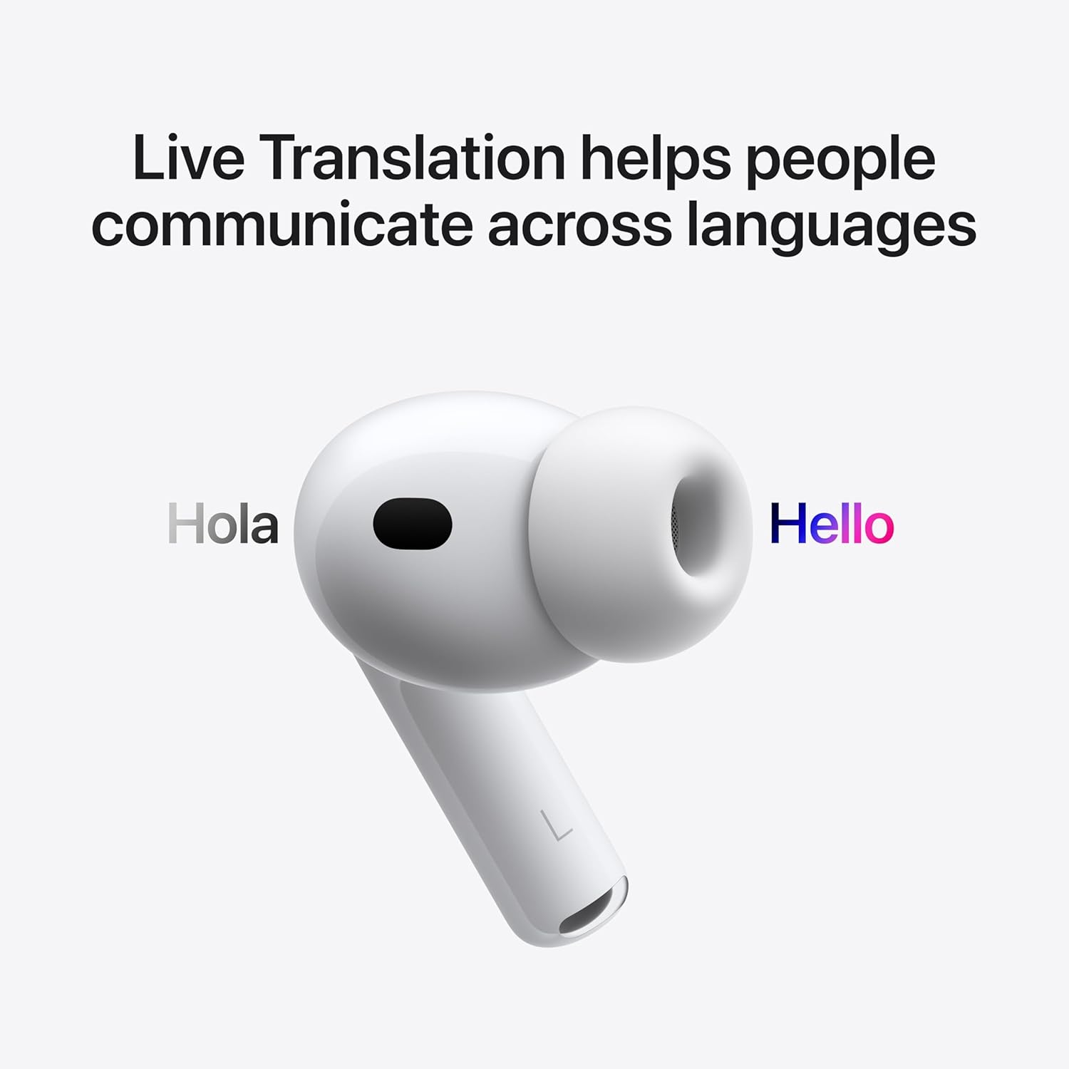 Airpods Pro 3 Wireless Earbuds, Active Noise Cancellation, Live Translation, Heart Rate Sensing, Hearing Aid Feature, Bluetooth Headphones, Spatial Audio, High-Fidelity Sound, USB-C Charging